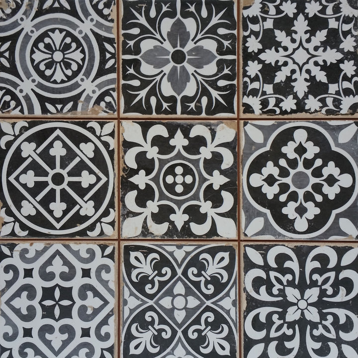 Orientaliskt lapptäcke 33x33 cm – för väggar och golv