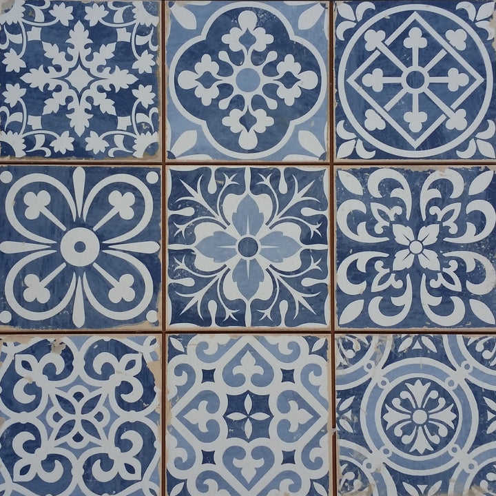 Marockanska Patchwork Retro Tiles 33x33 cm – Vintage