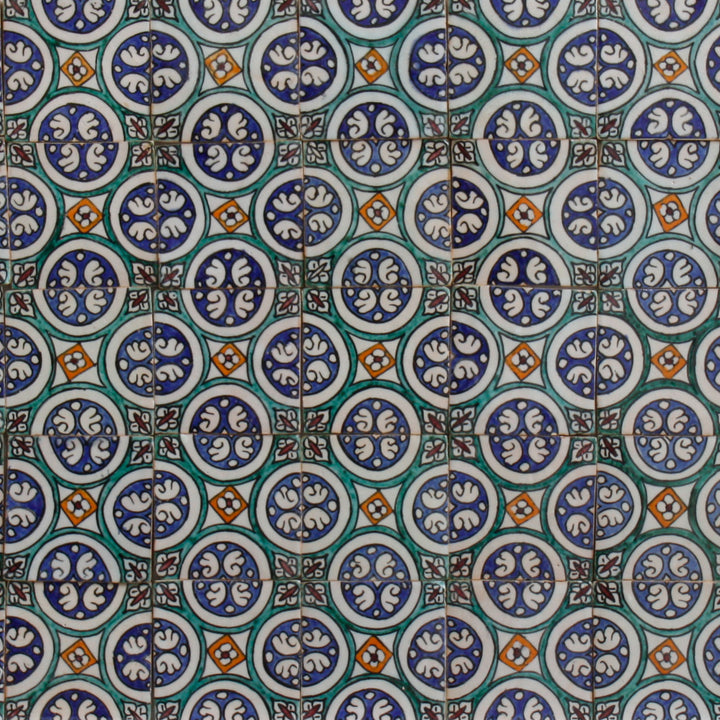 Handmålat kakel – andalusisk dekor