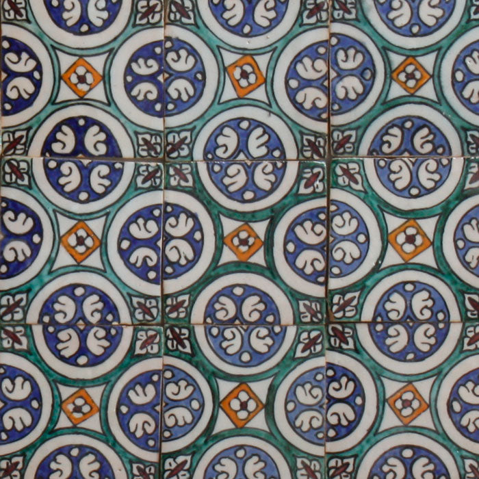 Handmålat kakel – andalusisk dekor