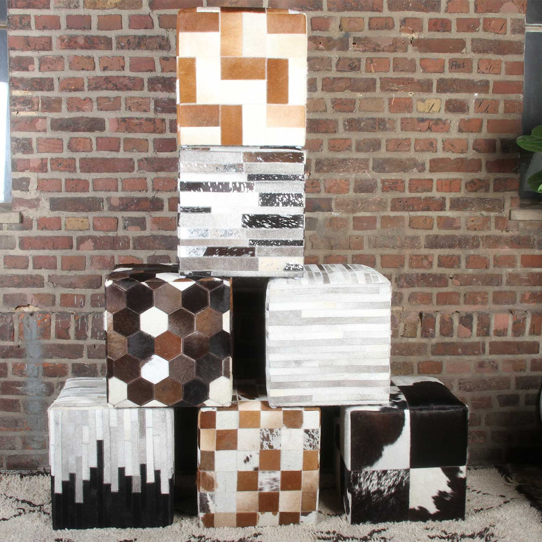 Patchwork pälspall Jaspal