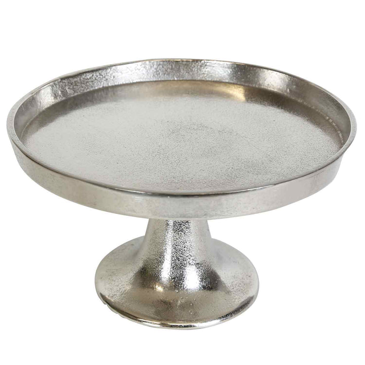 Catania tårtfat silver med fot