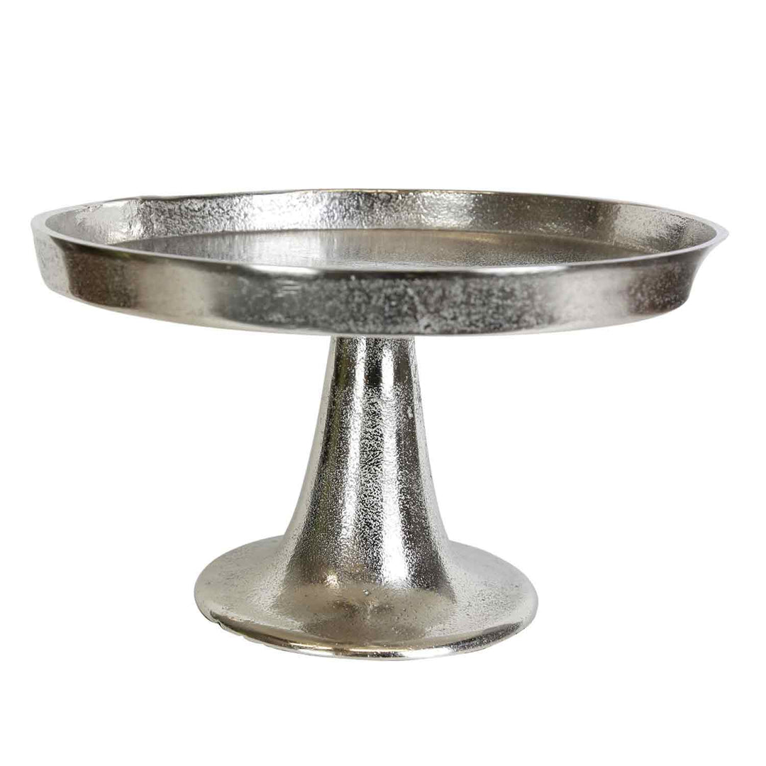 Catania tårtfat silver med fot