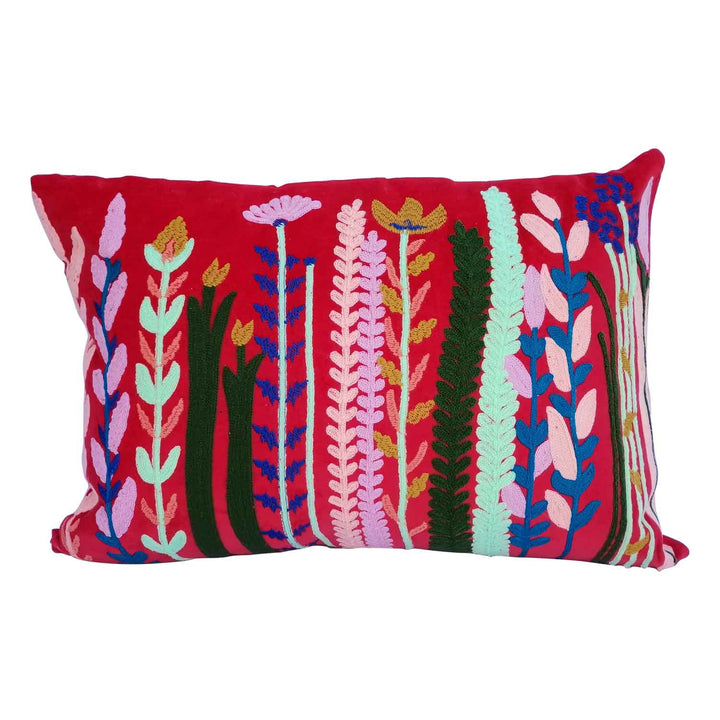 Boho sammetskudde Santa