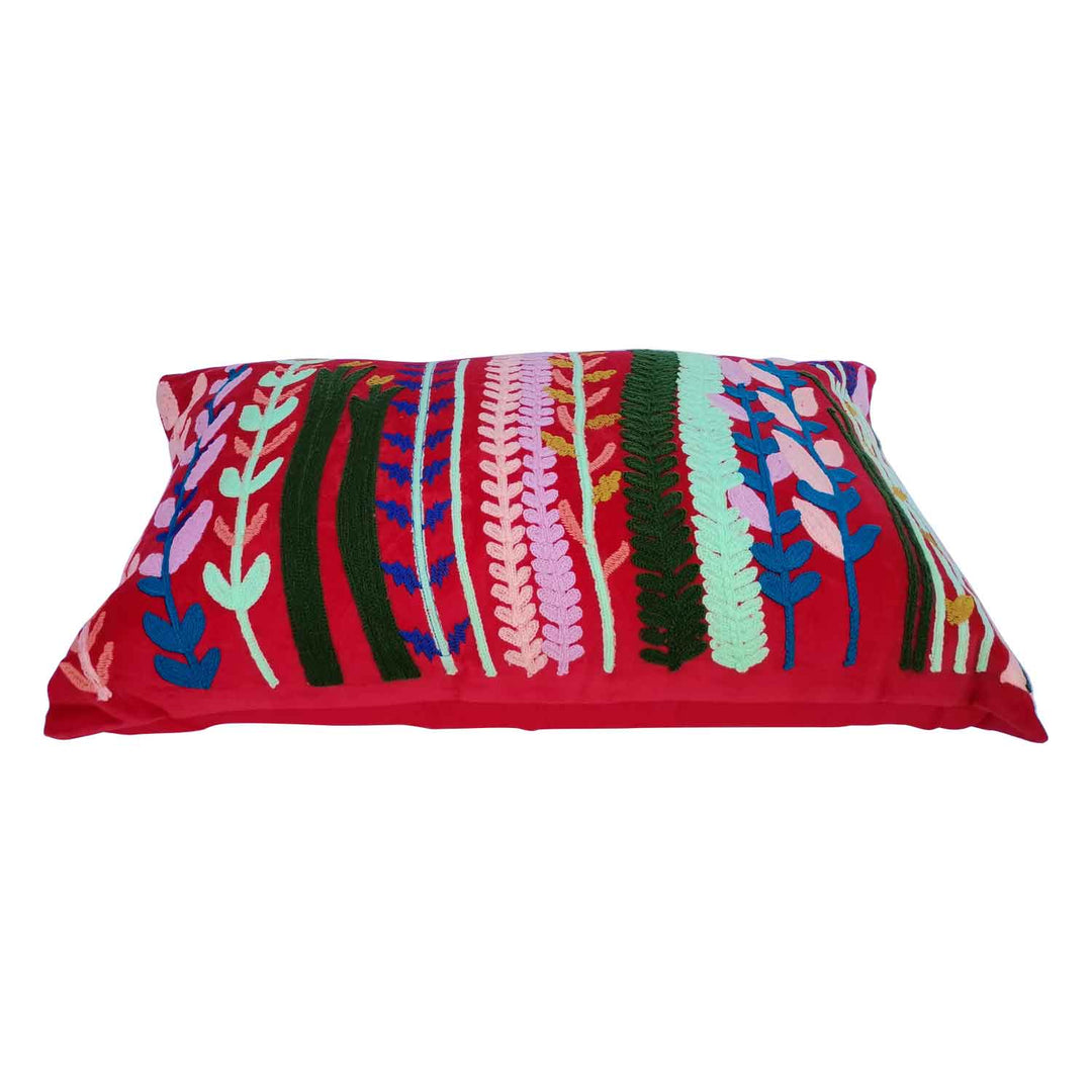 Boho sammetskudde Santa