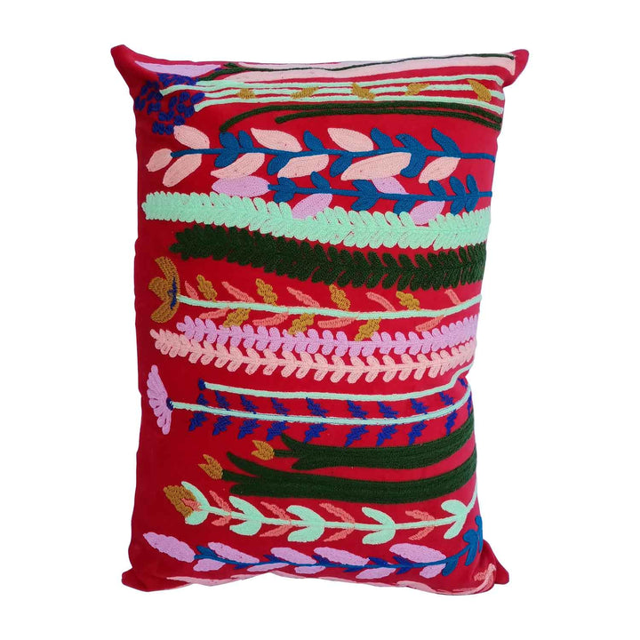 Boho sammetskudde Santa