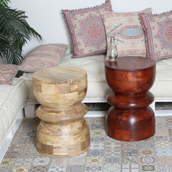 Orientalisk pall Milano brun