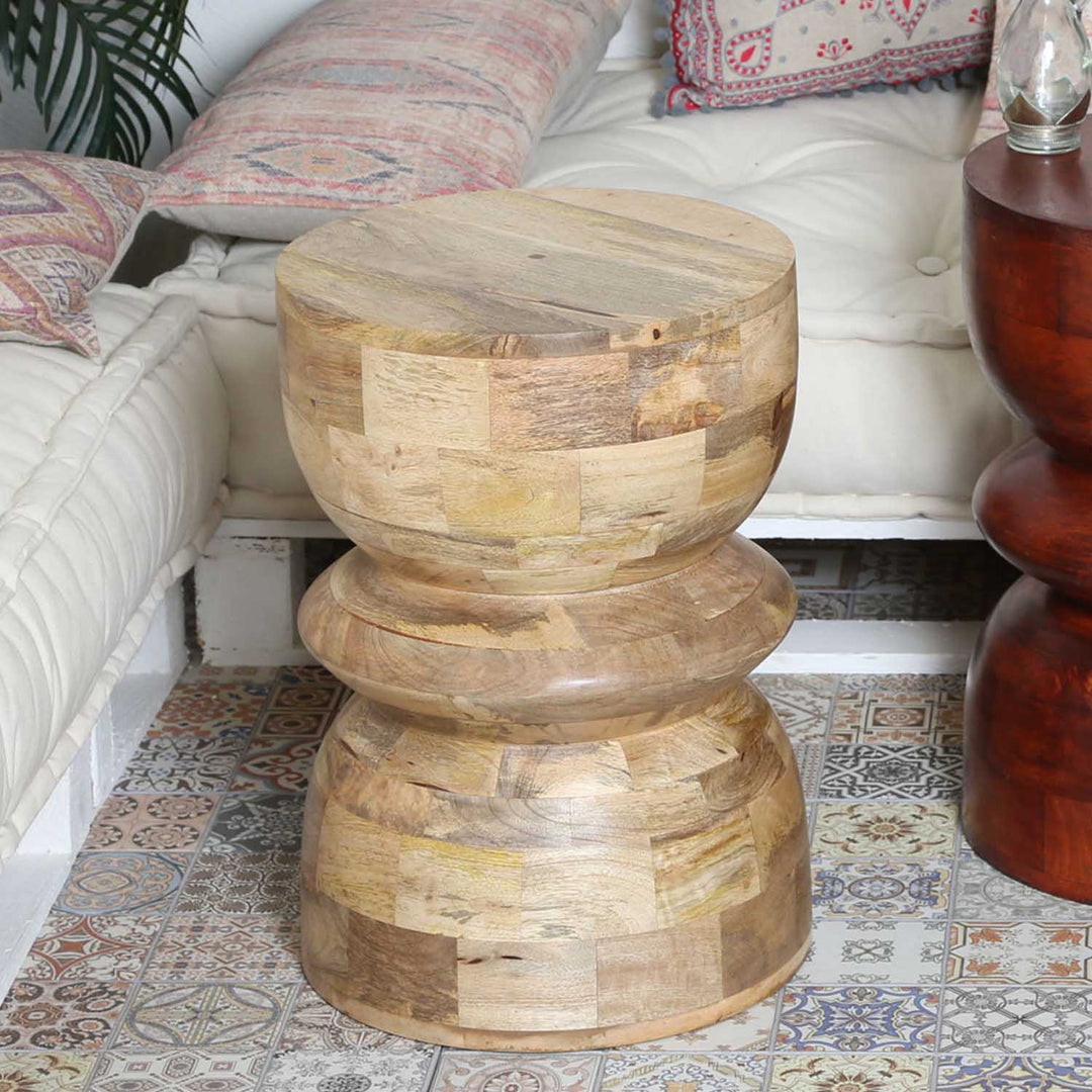 Orientalisk pall Milano Natural
