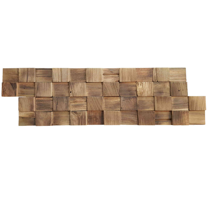 Träväggpanel Natural Cube