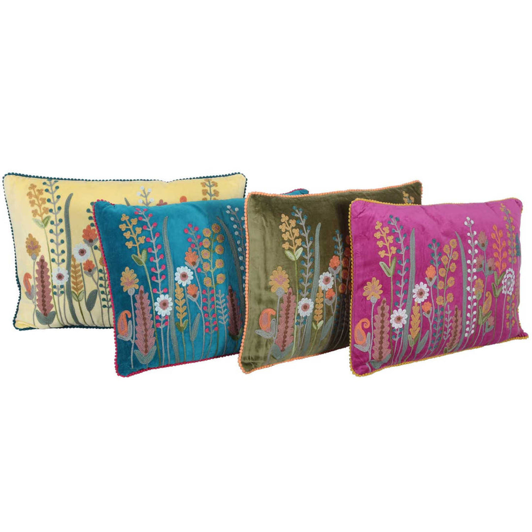 Tomtekudde med pomponger