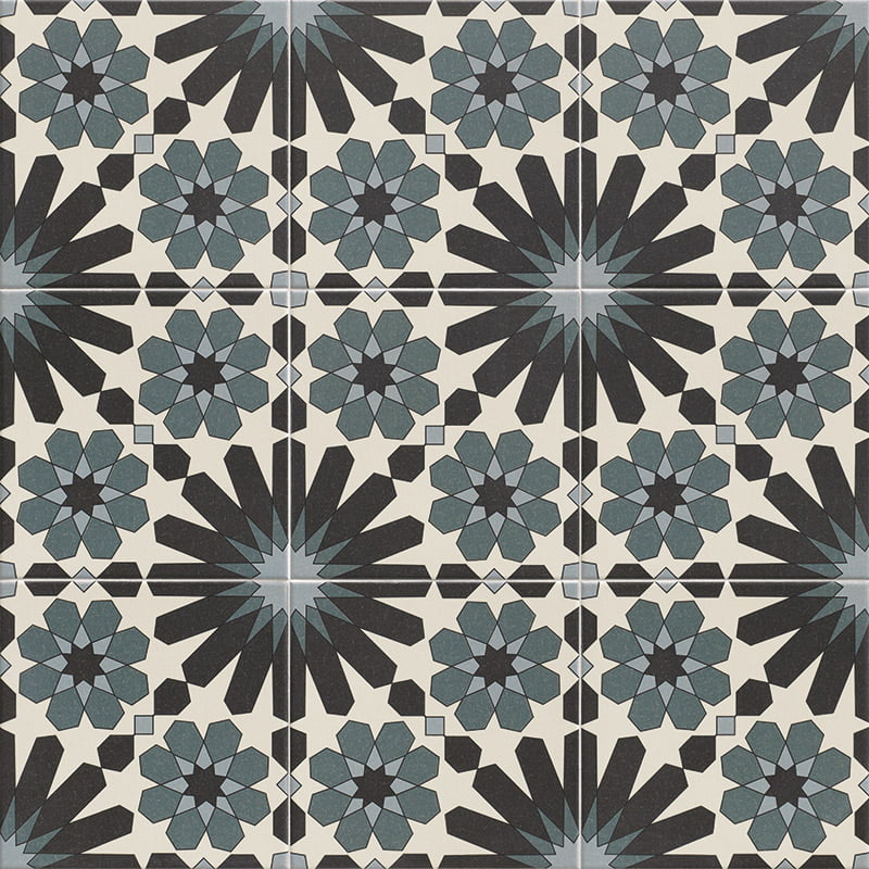 Marockanskt kakel 20x20 cm – keramiskt matt