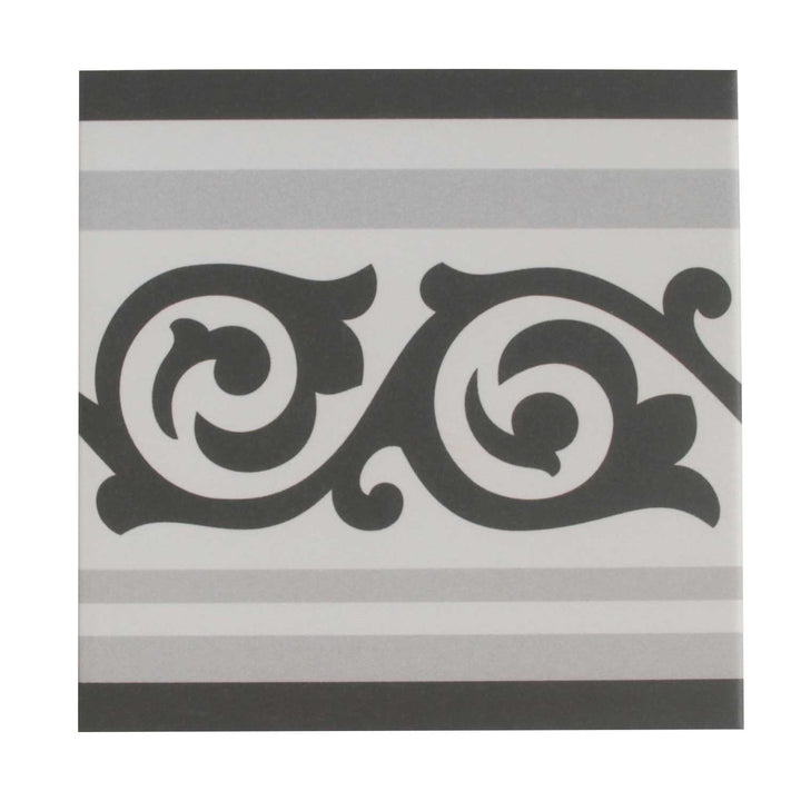 Marockansk kakelkant 20×20 cm – FL6006