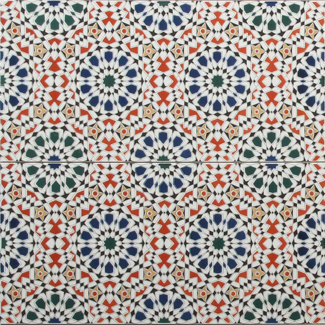 Marockanska väggplattor 50x25 cm – mosaik