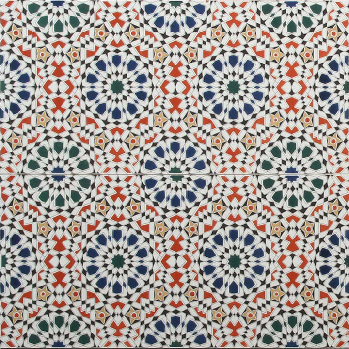 Marockanska väggplattor 50x25 cm – mosaik