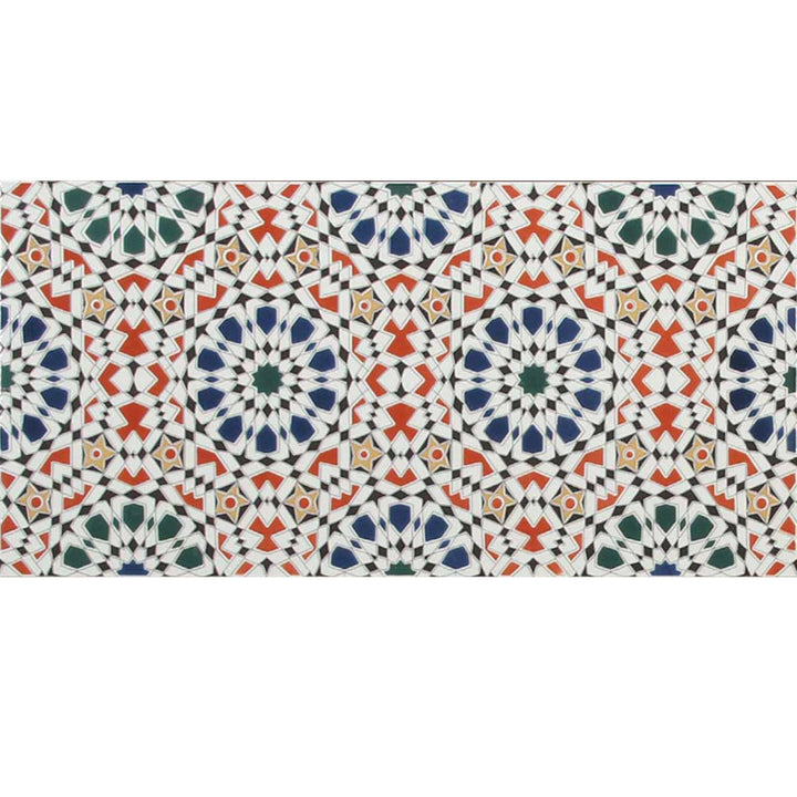 Marockanska väggplattor 50x25 cm – mosaik
