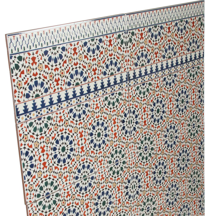 Marockanska väggplattor 50x25 cm – mosaik