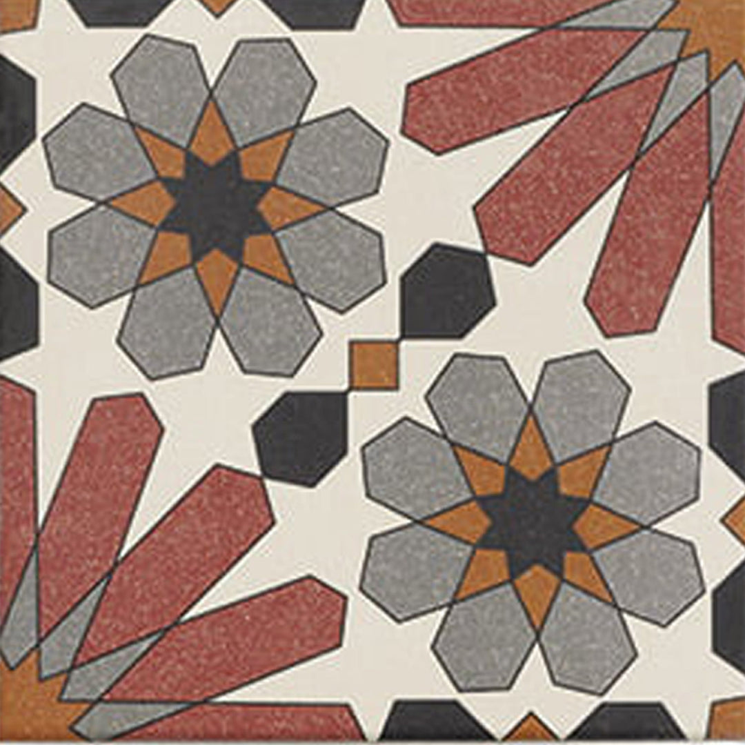 Marockanska plattor 20x20 cm – Flerfärgad