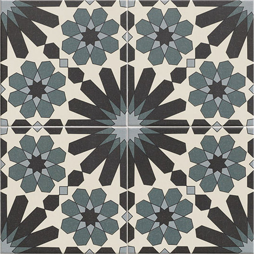 Marockanskt kakel 20x20 cm – keramiskt matt