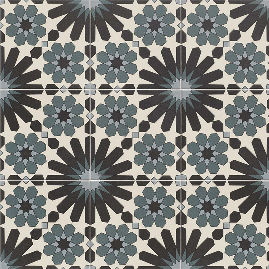 Marockanskt kakel 20x20 cm – keramiskt matt