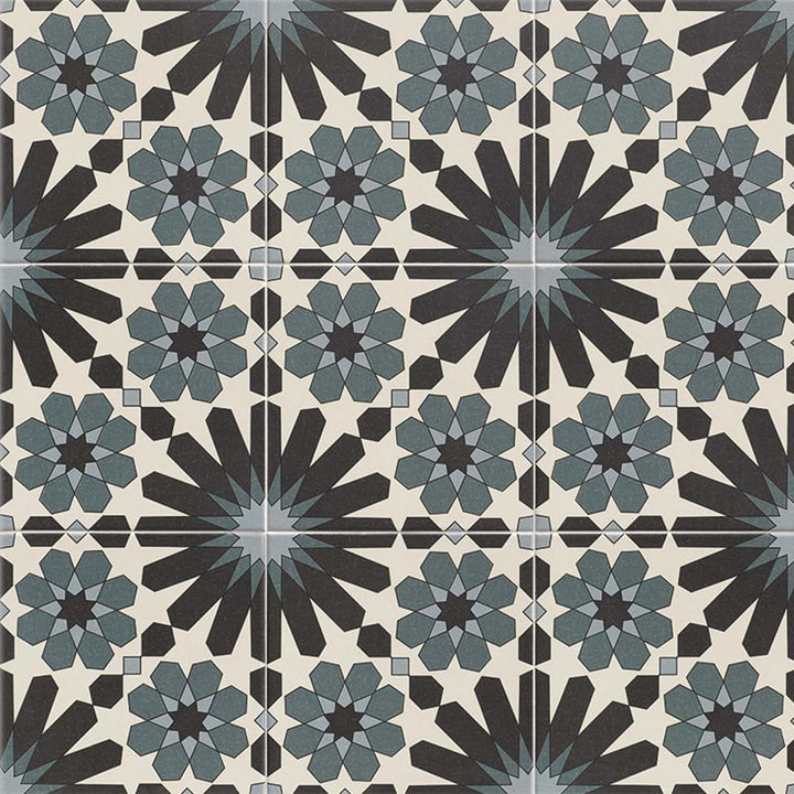 Marockanskt kakel 20x20 cm – keramiskt matt