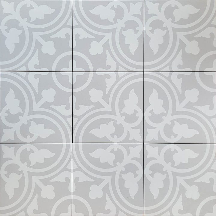 Kakel i cementlook 20x20 cm – golv- och väggklinker