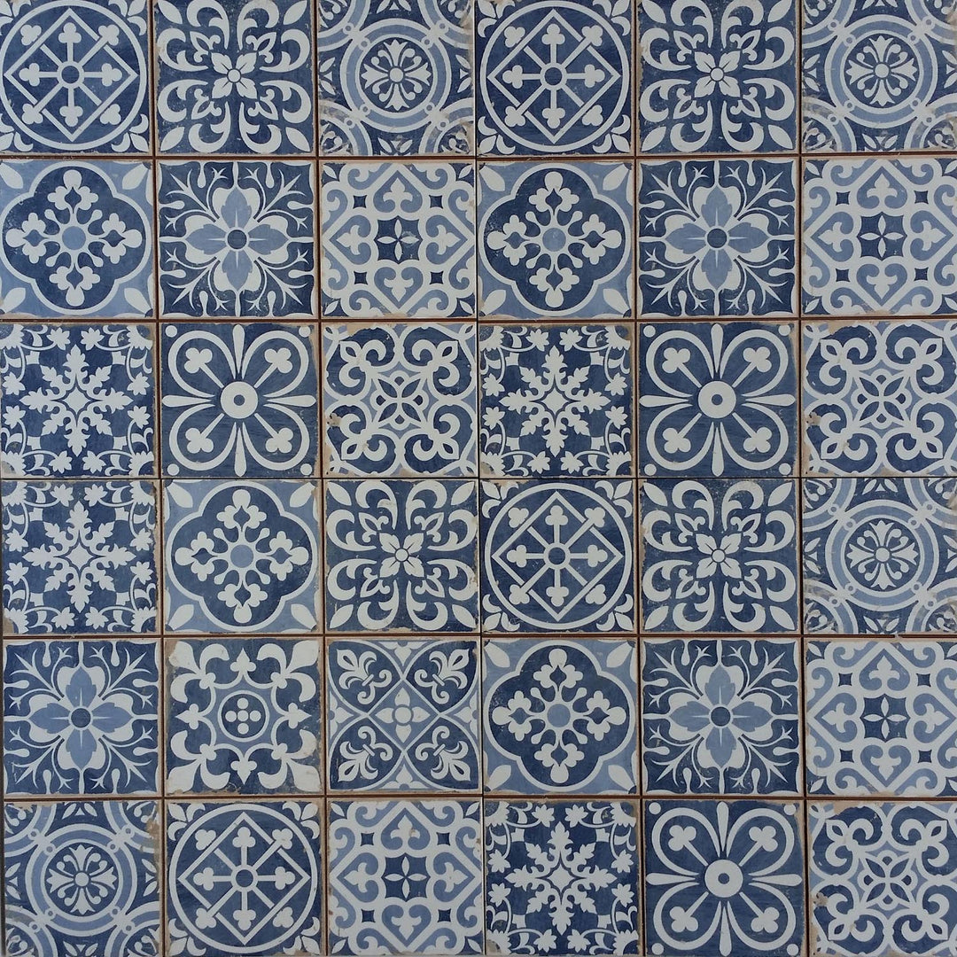 Marockanska Patchwork Retro Tiles 33x33 cm – Vintage
