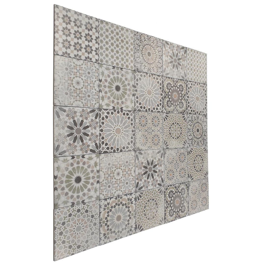 Marockanska Patchwork plattor Arabesque