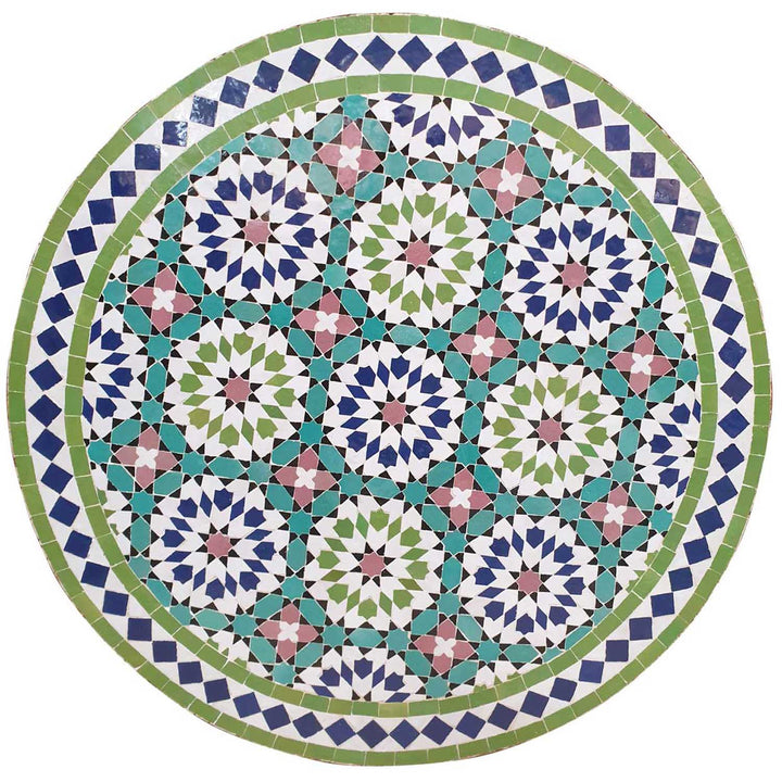 Mosaikbord D80 Ankabut Grön