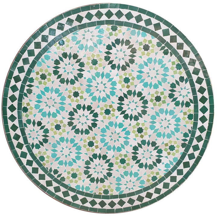 Mosaikbord D80 Ankabut turkos