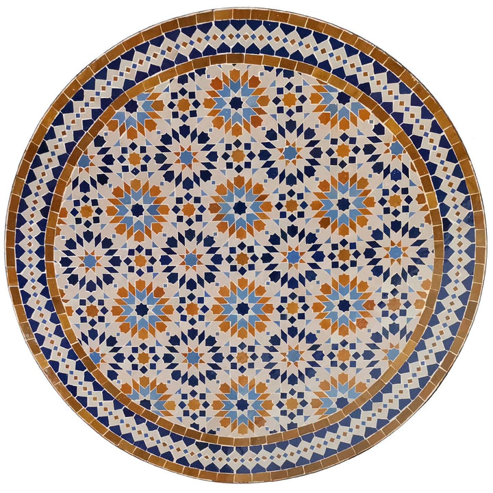 Mosaikbord D90 Ankabut Brun