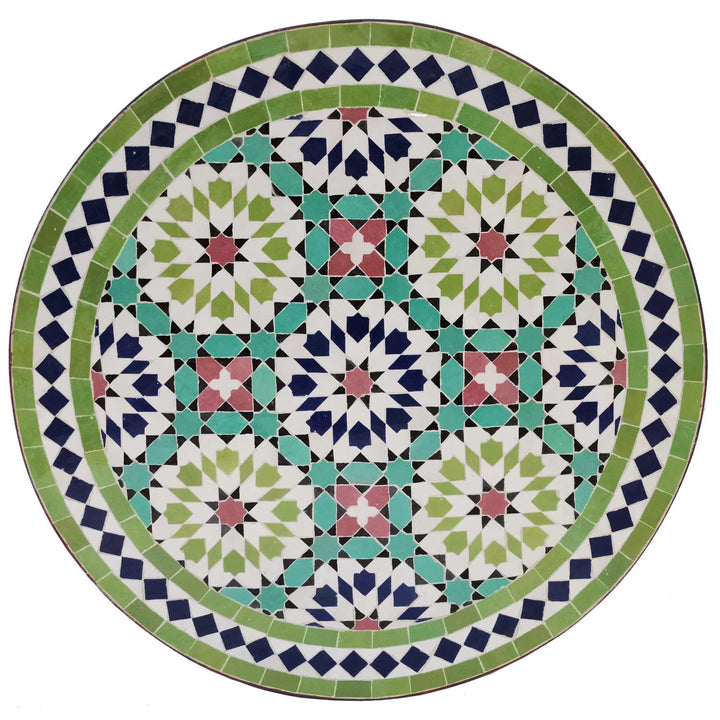 Mosaikbord D60 Ankabut Grön