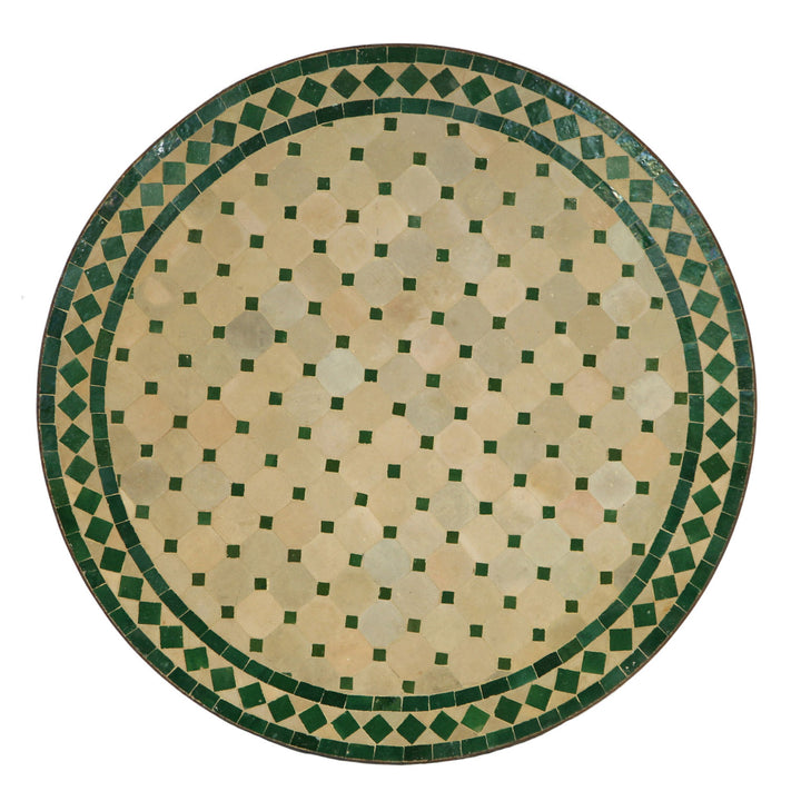 Mosaikbord D90 grön/diamant