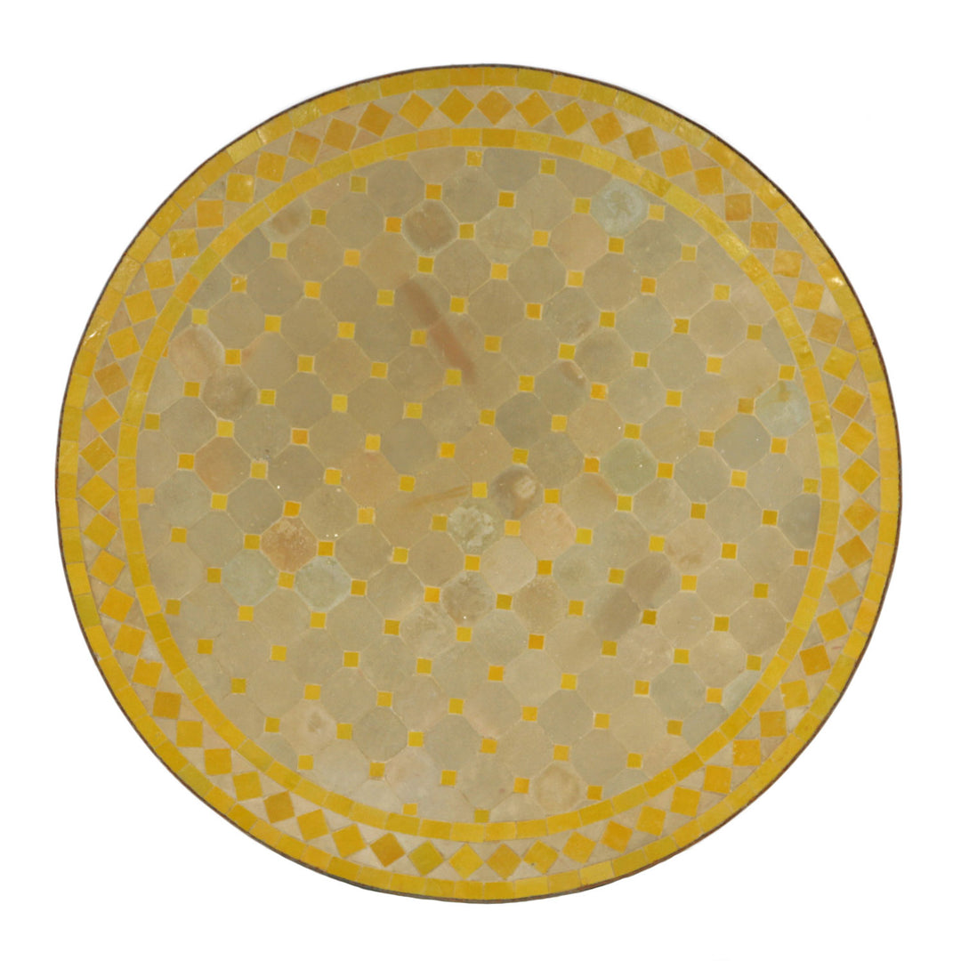 Mosaikbord D80 gul diamant