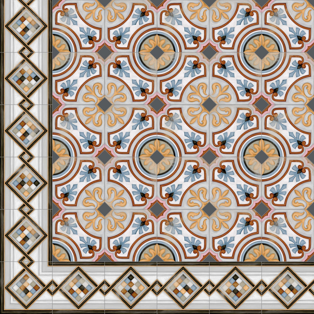 Orientaliskt kakel Diglas