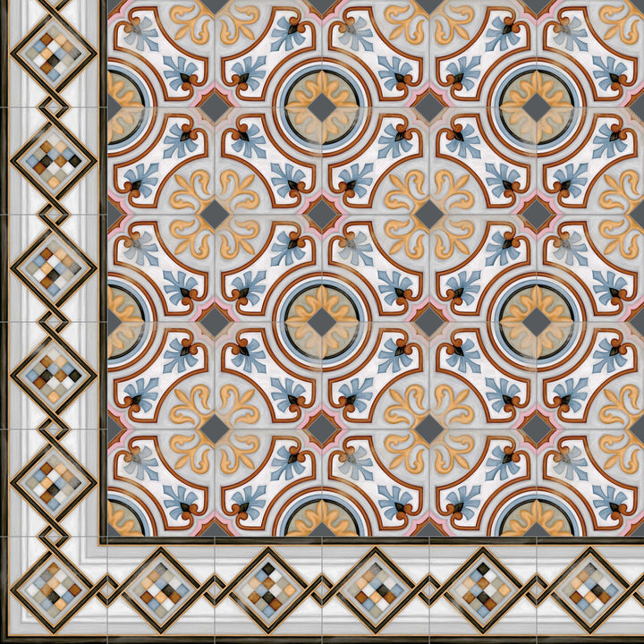 Orientaliskt kakel Diglas