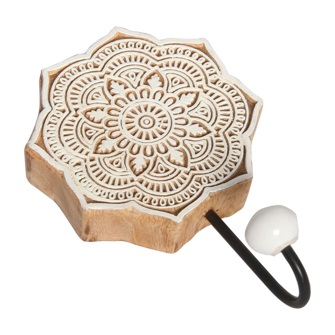 Orientaliska klädkrokar set om 3 Yasid