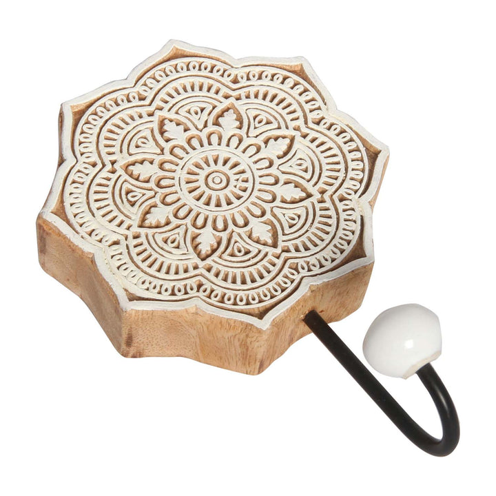 Orientaliska klädkrokar set om 3 Yasid