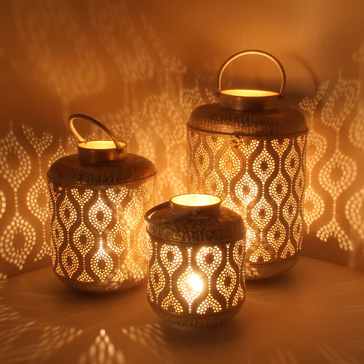 Orientaliska lyktor Suraya set om 3