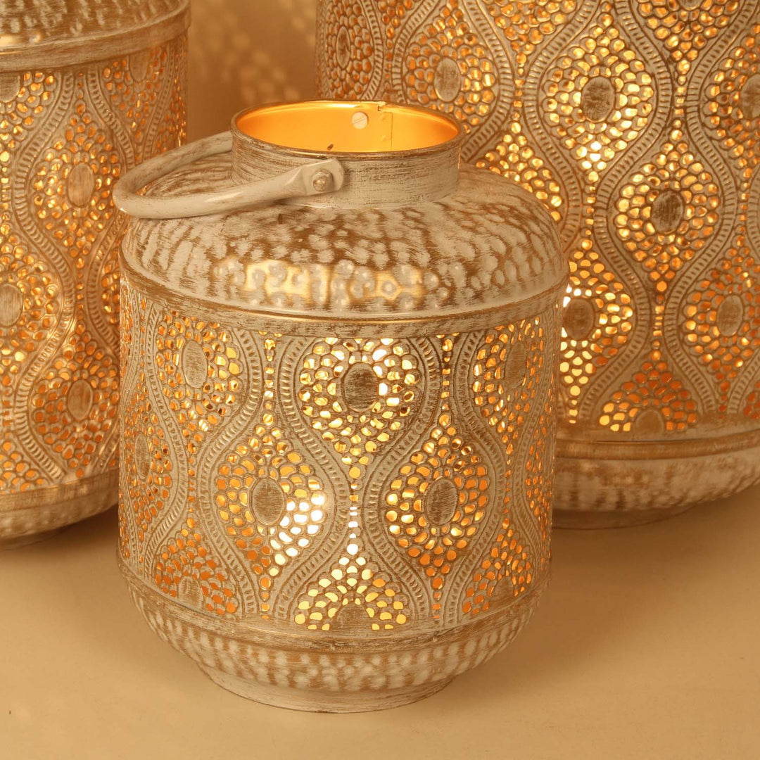 Orientaliska lyktor Suraya set om 3