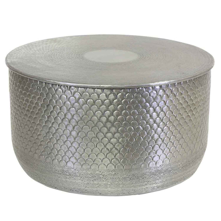 Orientaliskt sidobord Alava silver