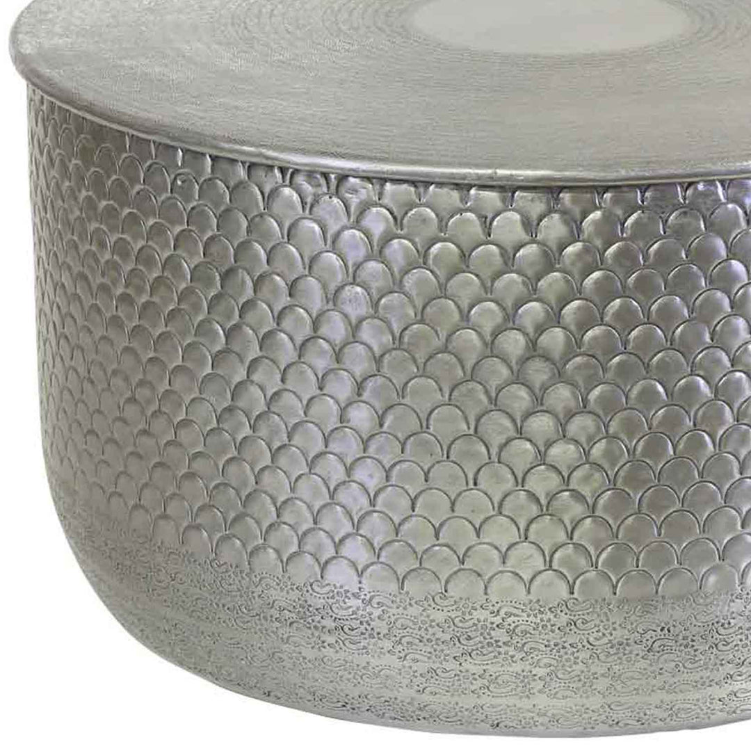 Orientaliskt sidobord Alava silver