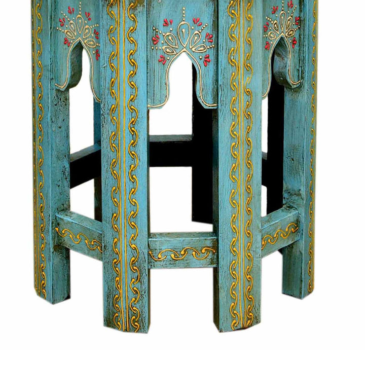 Orientaliska sidobord Saada Blue set om 2