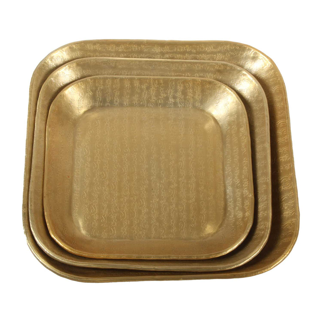 Orientalisk bricka Prisma Gold
