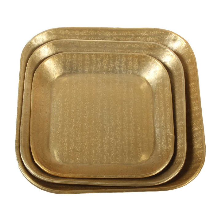Orientalisk bricka Prisma Gold