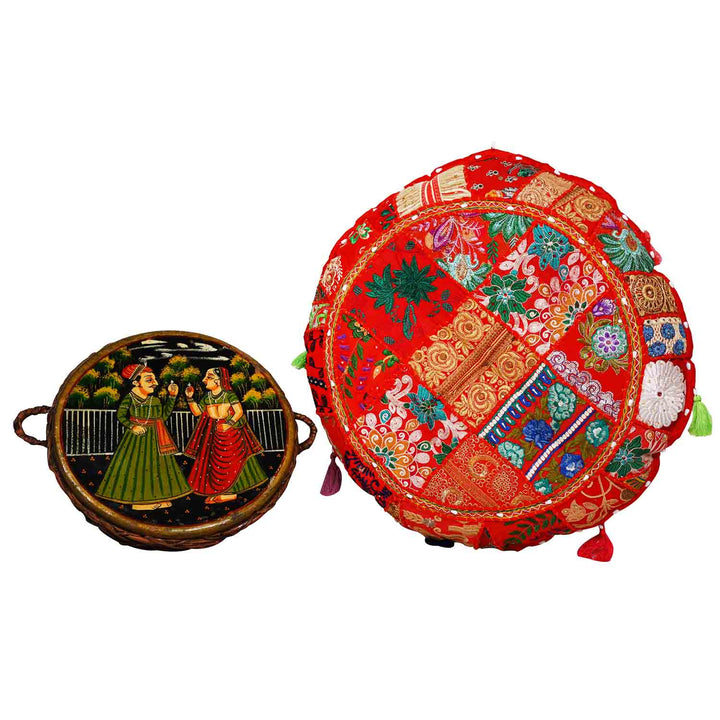 Patchwork yogakudde Lali