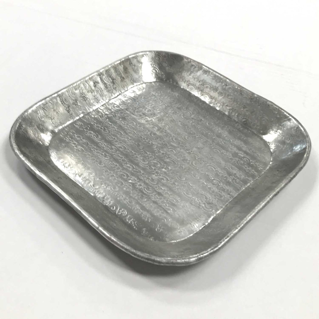 Orientalisk bricka Prism silver