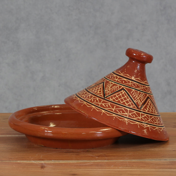 Glaserad tagine "Agadir" – 34 cm