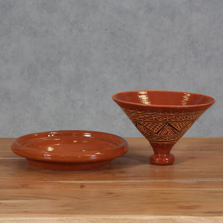 Glaserad tagine "Agadir" – 34 cm