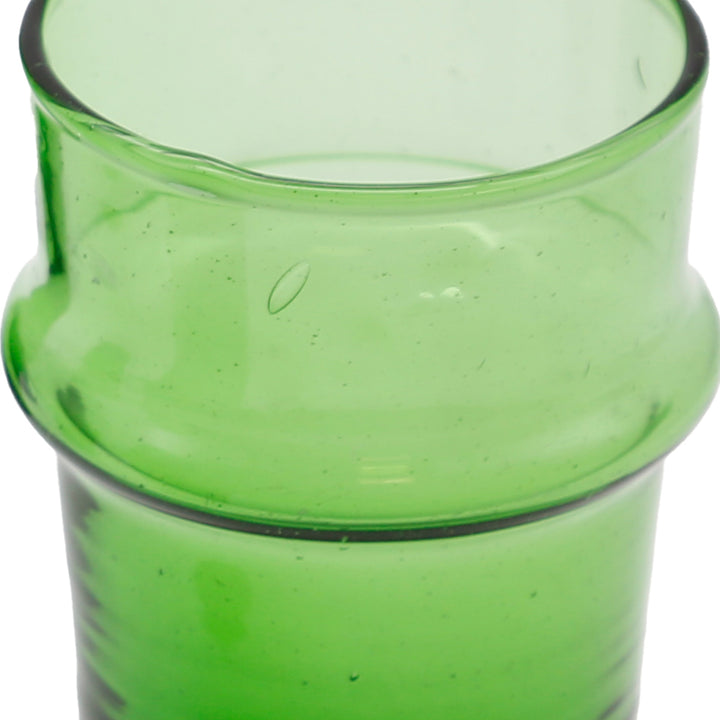 Grönt glasset - perfekt som dessertglas för krämiga desserter