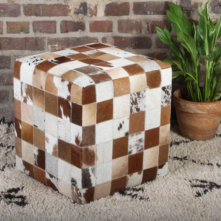Patchwork pälspall Jaspal